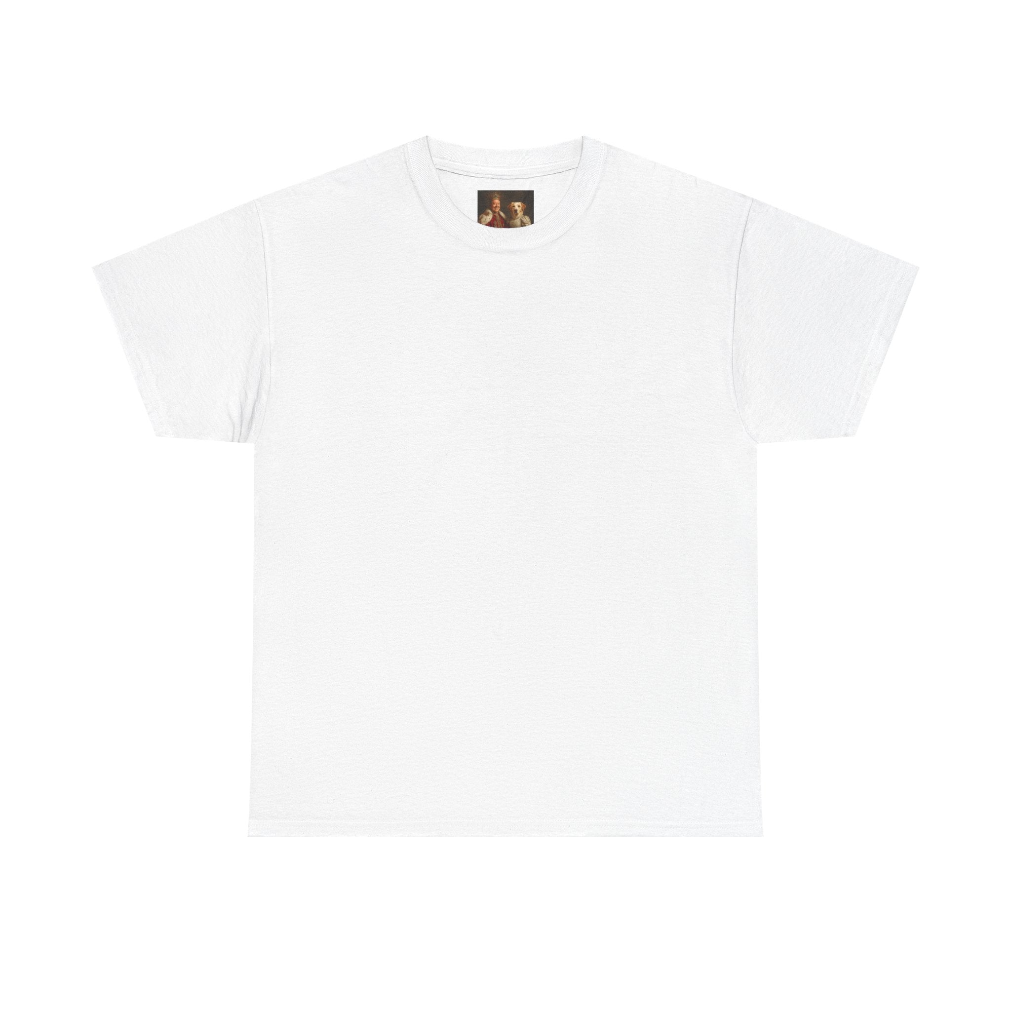 Classic White T‑Shirt — Plain Crewneck Cotton Tee