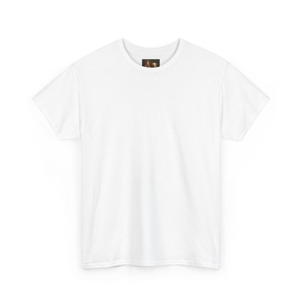 Classic White T‑Shirt — Plain Crewneck Cotton Tee